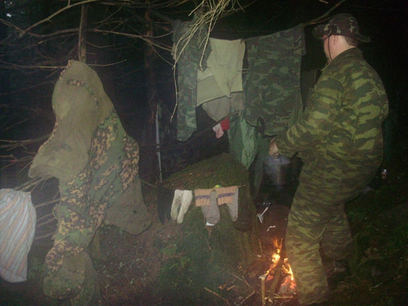 "Военный" десант в Карпатах. (страйкбол, карпаты, июль 2008г)