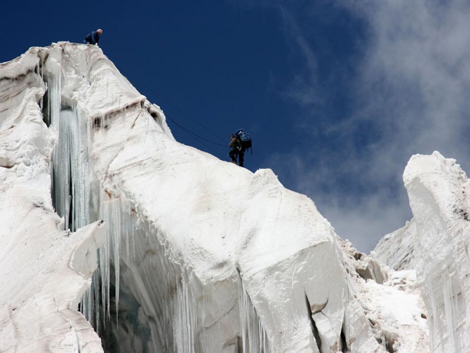 По ледопадам Восточного Заалая (Альпинизм, курумды, памир, маи, восточный кызылсу)