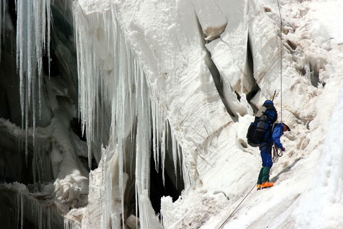 По ледопадам Восточного Заалая (Альпинизм, курумды, памир, маи, восточный кызылсу)