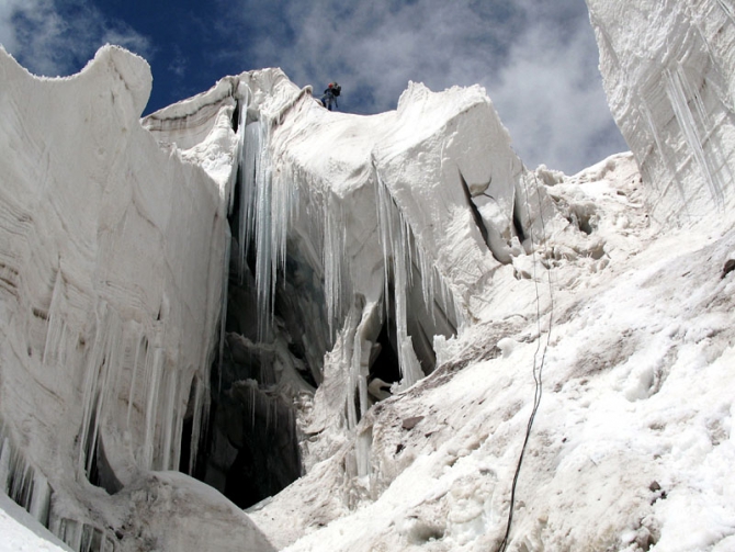 По ледопадам Восточного Заалая (Альпинизм, курумды, памир, маи, восточный кызылсу)