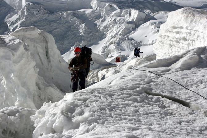 По ледопадам Восточного Заалая (Альпинизм, курумды, памир, маи, восточный кызылсу)