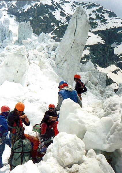 По ледопадам Восточного Заалая (Альпинизм, курумды, памир, маи, восточный кызылсу)