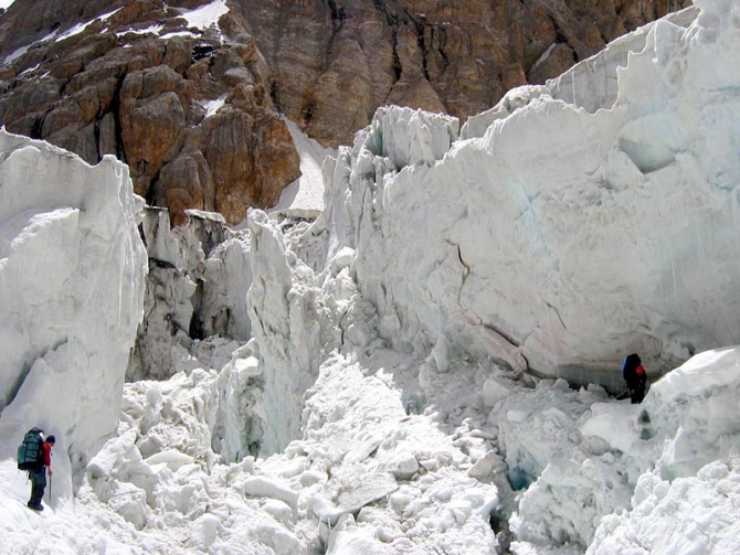 По ледопадам Восточного Заалая (Альпинизм, курумды, памир, маи, восточный кызылсу)