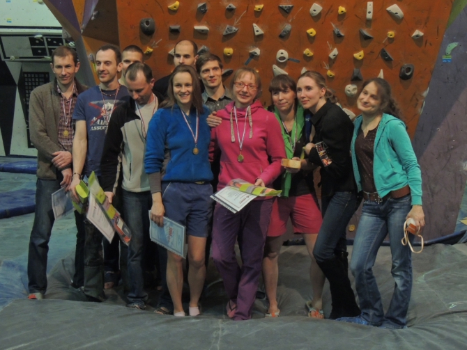 XI открытые соревнования а/к Штурм по альпинистскому болдерингу. Результаты (Альпинизм)