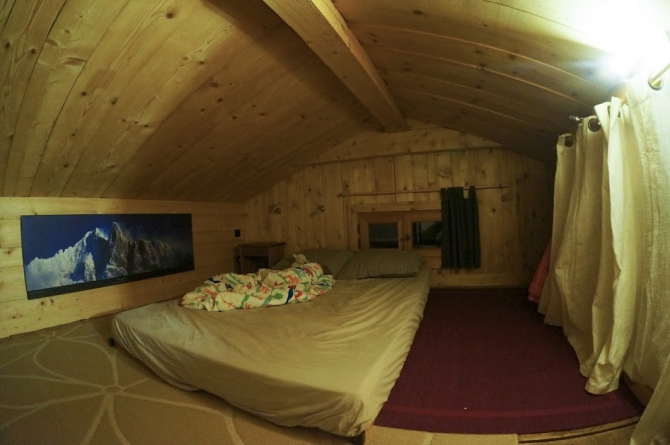 ".. Про маленький домик с видом на небо .. " (Горные лыжи/Сноуборд, альпы, франция, шамони, шале, дети)