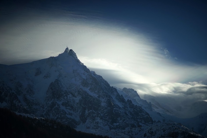 ".. Про маленький домик с видом на небо .. " (Горные лыжи/Сноуборд, альпы, франция, шамони, шале, дети)