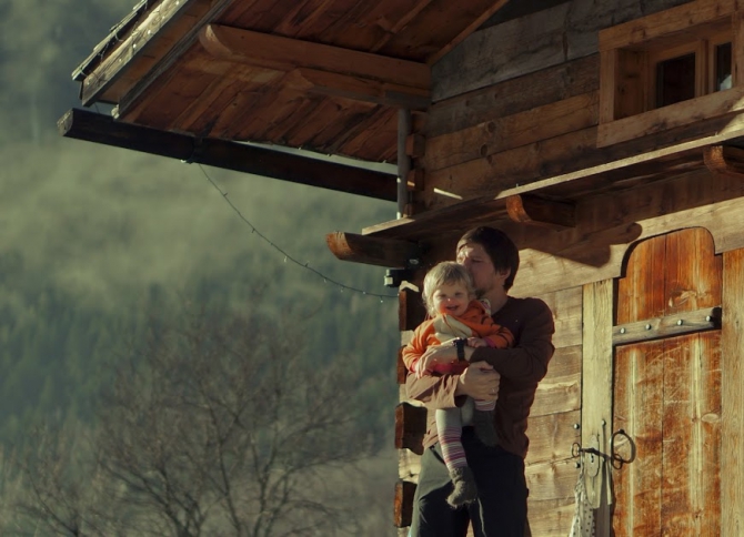 ".. Про маленький домик с видом на небо .. " (Горные лыжи/Сноуборд, альпы, франция, шамони, шале, дети)