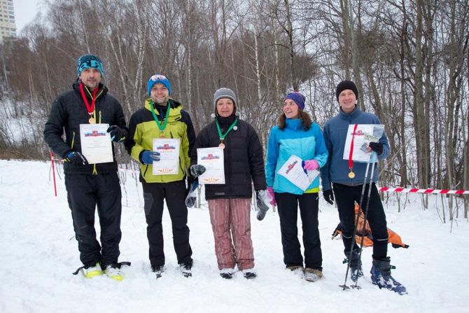 Вячеслав Курчаков и Елена Родина выиграли ски-альп-спринт в Крылатском (Ски-тур, ски-альпинизм, фаис москвы, альпиндустрия, skitrab, DRC Extreme Club, salomon, клуб 7 вершин, нпф баск, венто)
