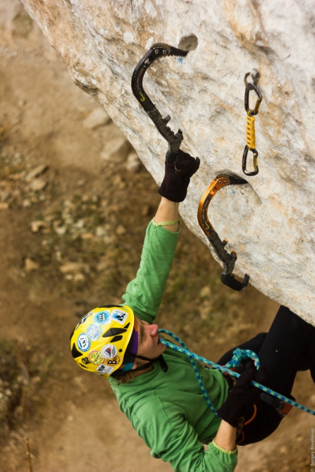 Драйтулинг в Бахчисарае (Ледолазание/drytoolling, скалы, бахчисарай, фото, фотосессия, скалолазание, крым, альпинизм, брошеван, нефедов)