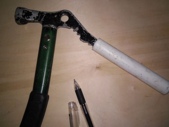 Надежно спрятать клювы (сделай сам, Альпинизм, экипировка безопасность клювы инструментов ледорубов)