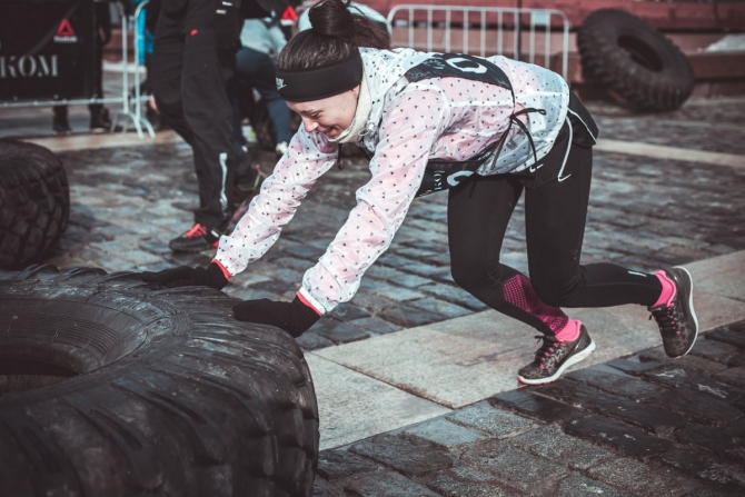 "Стань человеком": брось себе вызов! Фоторепортаж! (Мультигонки, Be More Human, будь человеком, Reebok, забег)