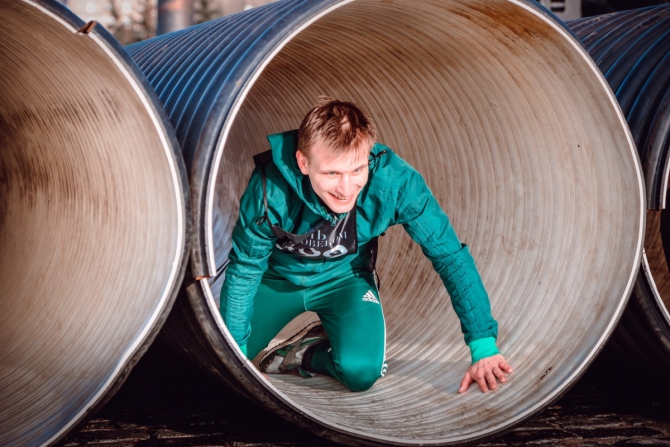 "Стань человеком": брось себе вызов! Фоторепортаж! (Мультигонки, Be More Human, будь человеком, Reebok, забег)