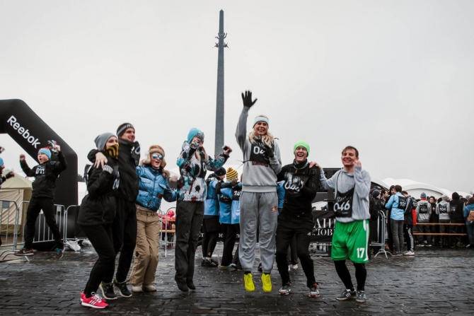 "Стань человеком": брось себе вызов! Фоторепортаж! (Мультигонки, Be More Human, будь человеком, Reebok, забег)