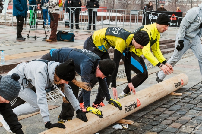 "Стань человеком": брось себе вызов! Фоторепортаж! (Мультигонки, Be More Human, будь человеком, Reebok, забег)