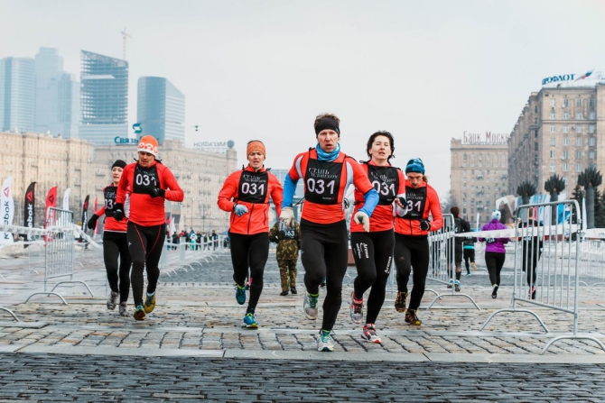 "Стань человеком": брось себе вызов! Фоторепортаж! (Мультигонки, Be More Human, будь человеком, Reebok, забег)