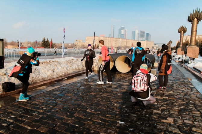 "Стань человеком": брось себе вызов! Фоторепортаж! (Мультигонки, Be More Human, будь человеком, Reebok, забег)