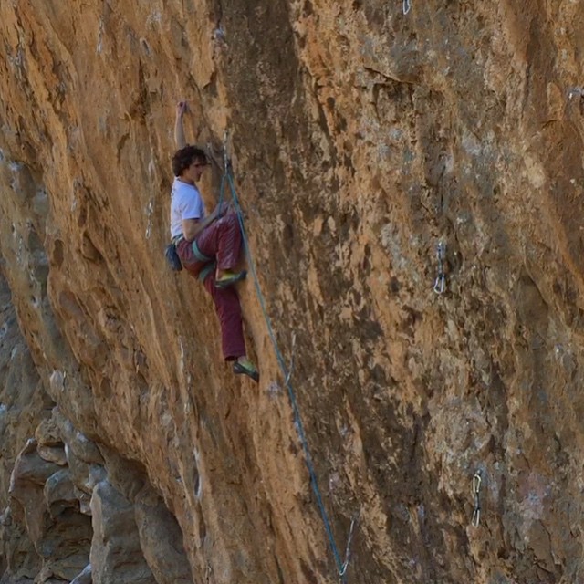 Адам Ондра победил "Неизбежное зло" :, Скалолазание, скалолазание, сша, Necessary Evil, 8с+)