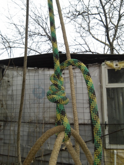 Очень мягкий страховочный ус из куска жесткой 11-миллиметровой веревки (DIY, Альпинизм, мягкий страховочный ус дубовые веревки DIY Homemade)