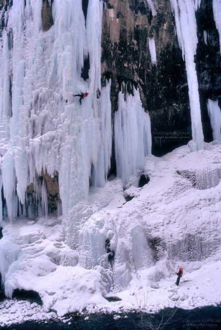 Ледолазание на Кавказе - Чегем, Адыл-Су и гроты ледников... (Ледолазание/drytoolling)