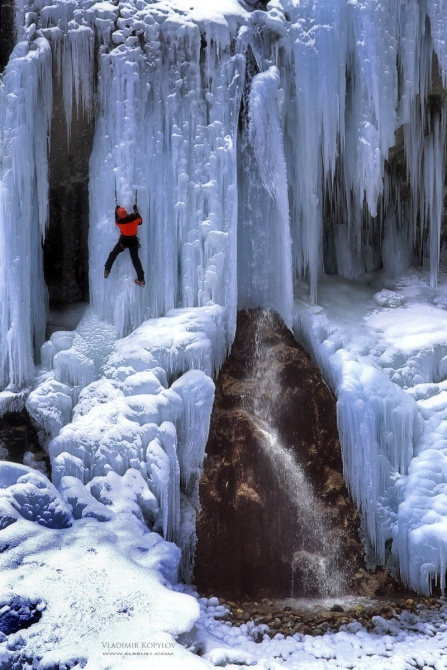 Ледолазание на Кавказе - Чегем, Адыл-Су и гроты ледников... (Ледолазание/drytoolling)