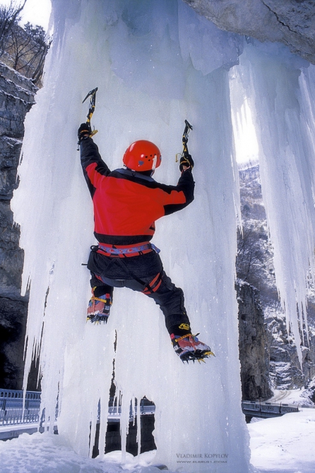 Ледолазание на Кавказе - Чегем, Адыл-Су и гроты ледников... (Ледолазание/drytoolling)