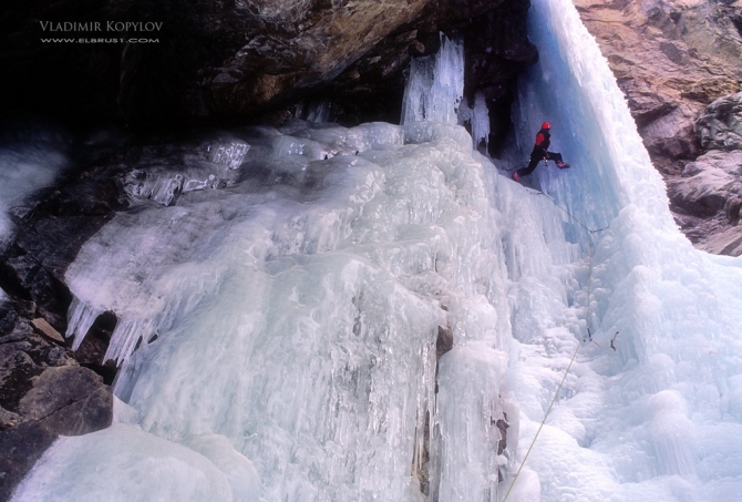 Ледолазание на Кавказе - Чегем, Адыл-Су и гроты ледников... (Ледолазание/drytoolling)