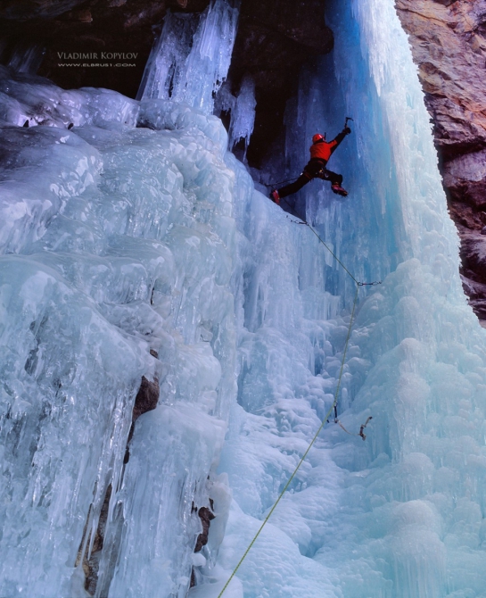 Ледолазание на Кавказе - Чегем, Адыл-Су и гроты ледников... (Ледолазание/drytoolling)