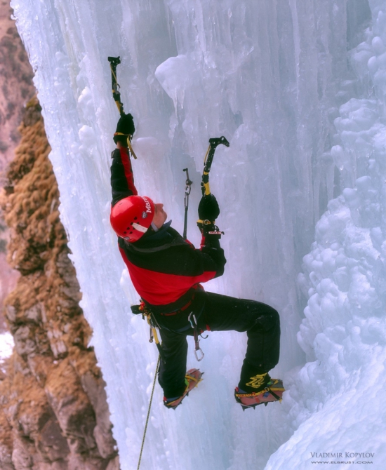 Ледолазание на Кавказе - Чегем, Адыл-Су и гроты ледников... (Ледолазание/drytoolling)