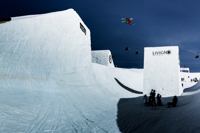 Хочешь быть рыцарем? (Горные лыжи/Сноуборд, Wanna Be A Knight?, слоупстайл, нью-скул, горные лыжи, сноуборд, ливиньо, италия)