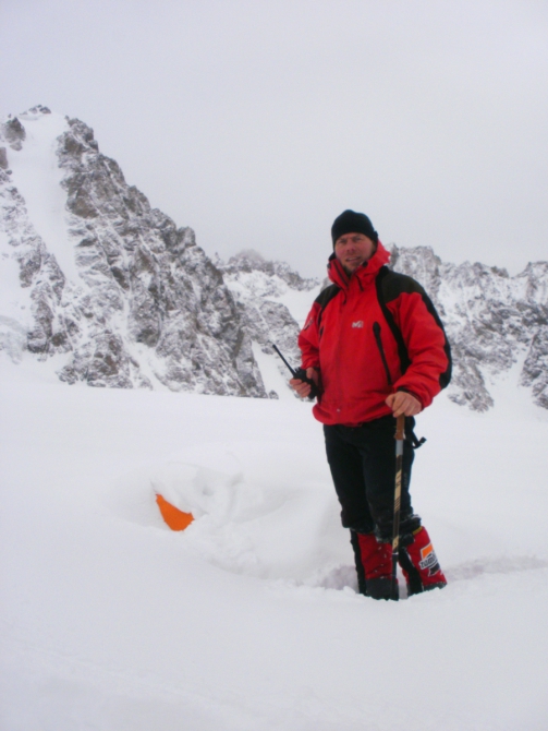 Новая линия на Мамисон от Сумской двойки. (Альпинизм, цей, зима, первопрохождение, сумы)