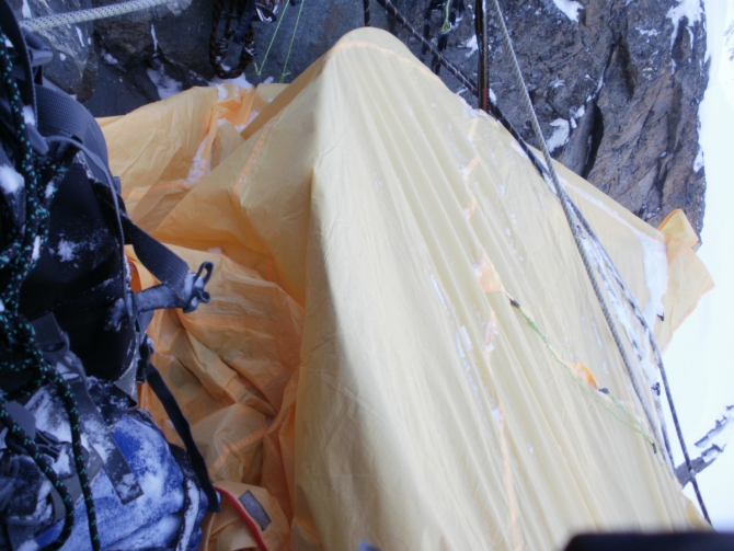 Новая линия на Мамисон от Сумской двойки. (Альпинизм, цей, зима, первопрохождение, сумы)