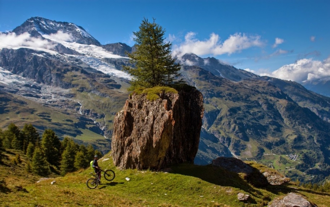 «Савойские трейлы и байк-парки». Великолепный Тинь (Вело, маунтинбайк, франция, лето в горах)