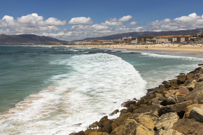 Один из лучших спотов мира для винд-и кайтсерфинга - ТАРИФА (Испания). (Вода, активный спорт, liferidex, лето, море, виндсерфинг)