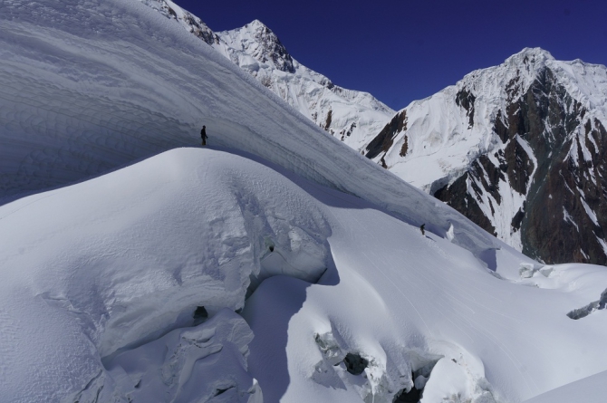 Пик Победы-2014. Маршрут В. Абалакова. Команда "Камчатка". (Альпинизм)