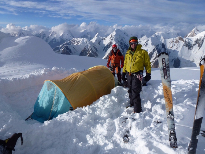 Пик Победы-2014. Маршрут В. Абалакова. Команда "Камчатка". (Альпинизм)