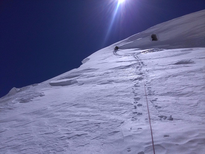 Пик Победы-2014. Маршрут В. Абалакова. Команда "Камчатка". (Альпинизм)