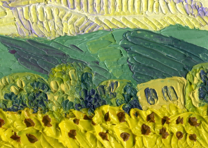 Просто утро с видом на Безенгийский Массив (виктор чайка, картины, горы, живопись, на призрачных высотах, шагала-кёль, на рассвете, вид на безенгийский массив)