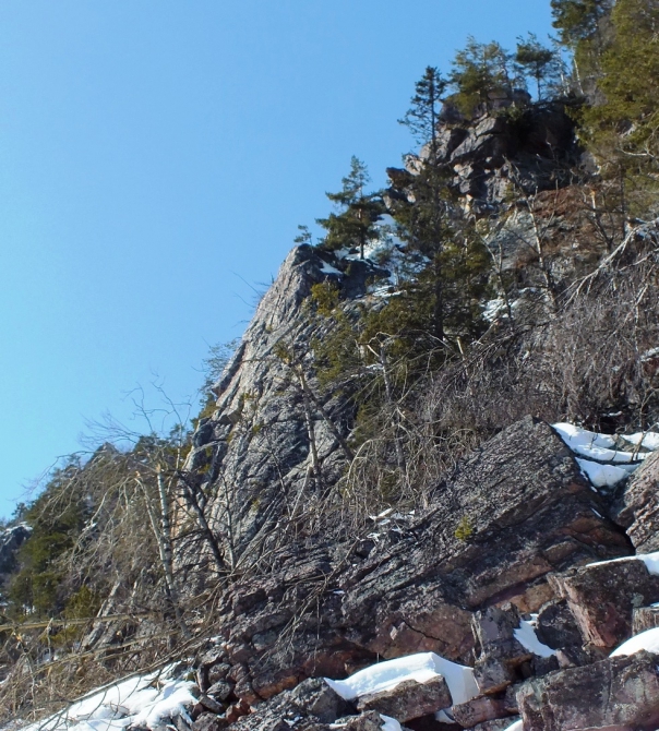 Скалы, Бакты южная часть восточного склона. (Скалолазание)