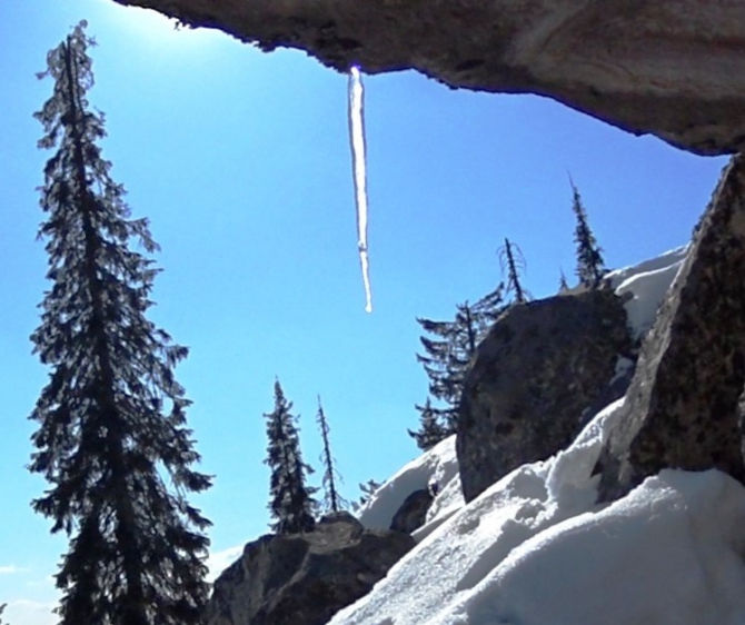 Скалы, Бакты южная часть восточного склона. (Скалолазание)