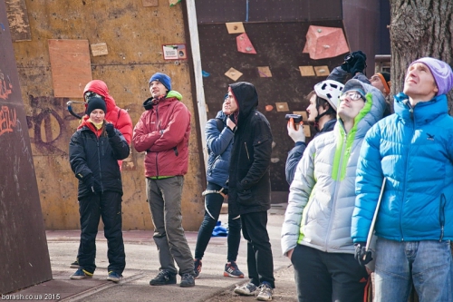 Результаты Лично-командного Чемпионата Вузов г. Москвы по ледолазанию 2015г. (Ледолазание/drytoolling)