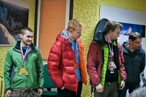 Результаты Лично-командного Чемпионата Вузов г. Москвы по ледолазанию 2015г. (Ледолазание/drytoolling)