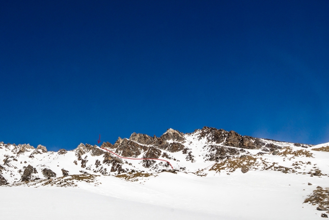Новое имя в Приэльбрусье. Кулуар «Зубочистка» (Бэккантри/Фрирайд)