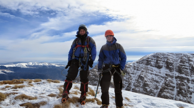 Румынские Карпаты (Альпинизм, румыния коштилла буштени альпклуб одесса зима)