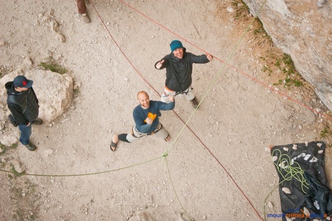 Стационарные оттяжки в Бахчисарае! (Скалолазание, бахчисарай, скалолазание)