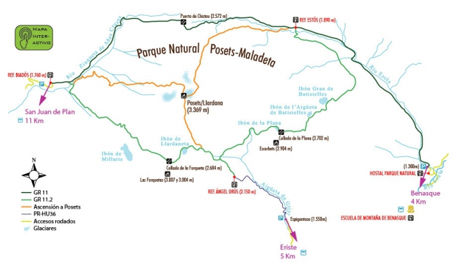 Треккинговый маршрут вокруг Посетс-Льярдана (3.369 м (Горный туризм, пиренеи, треккинговые маршруты)