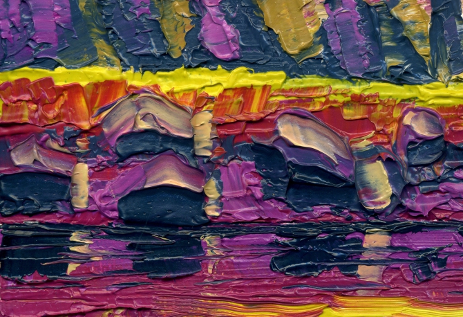 Шағала-Кёль. (шагала-кёль, приэльбрусье, картины, виктор чайка, масло, озеро, кавказ)