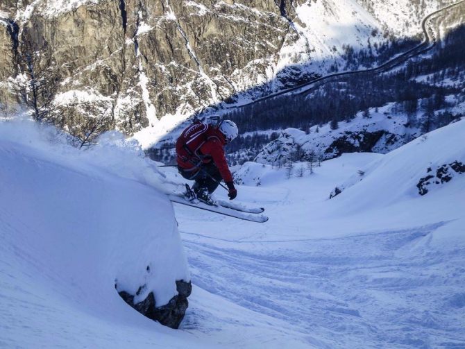Зимний альпинизм в легком стиле в La Grave la Meije (фрирайд, ледолазание)