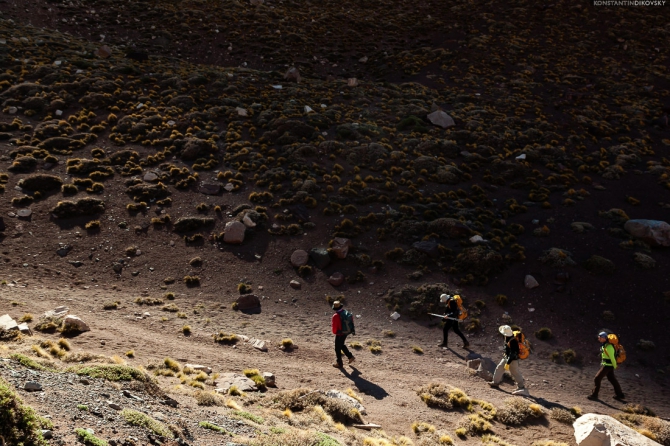 Аконкагуа с Северо-Запада. Краткий обзор (Альпинизм, аргентина)