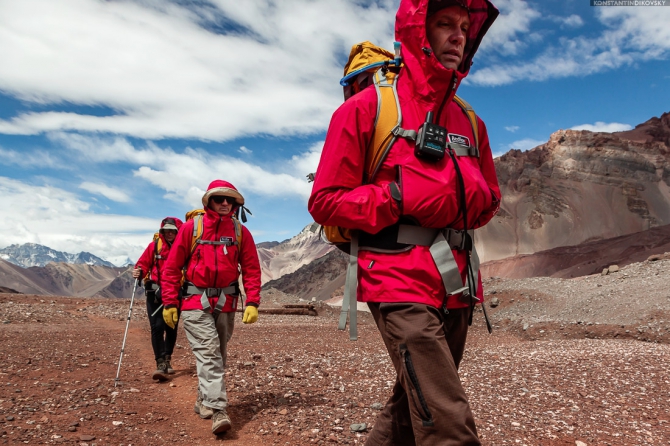 Аконкагуа с Северо-Запада. Краткий обзор (Альпинизм, аргентина)