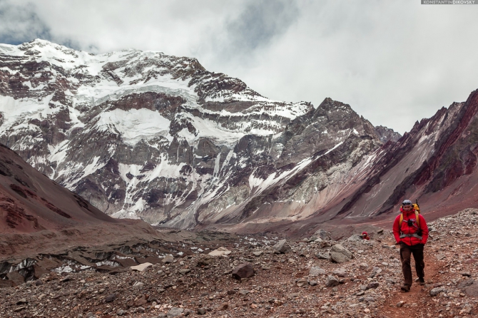 Аконкагуа с Северо-Запада. Краткий обзор (Альпинизм, аргентина)